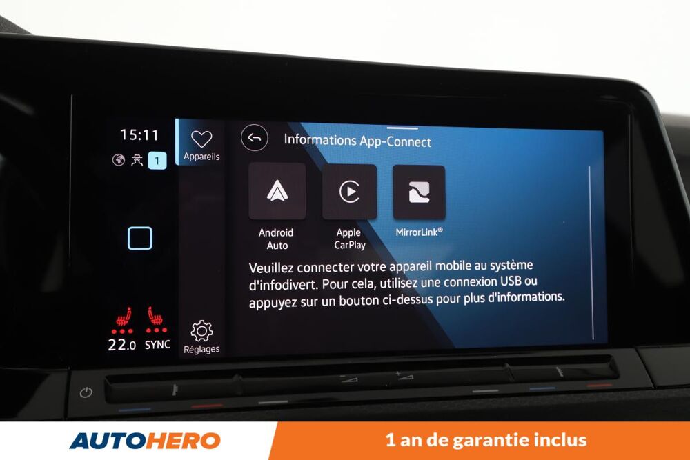 Golf VIII 2.0 TDI GTD DSG7 200 ch 2022 occasion 92130 Issy-les-Moulineaux