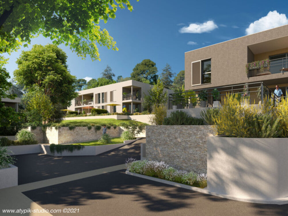 Vente Appartement Dpt Gard (30), à vendre LES ANGLES appartement T4 de 128,55 m² - Terrasse + 2 places de parking en sous-sol Les angles