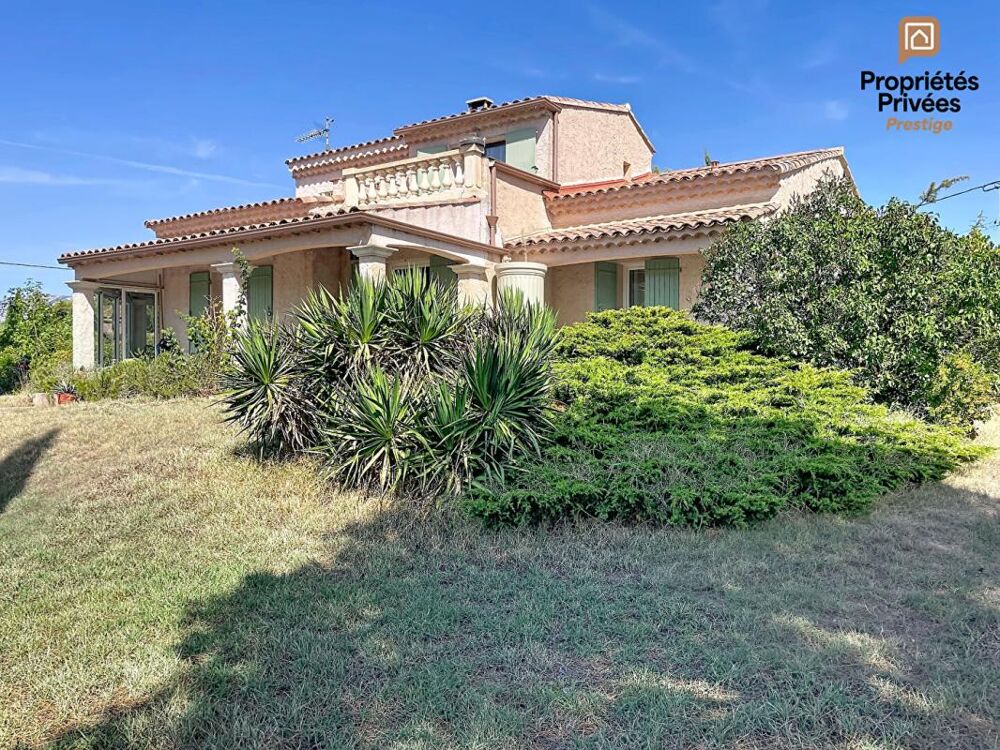 Vente Villa POURRIÈRES - 2 HABITATIONS, 207 M², PISCINE, GARAGE, TERRAIN 4 000 M² Pourrieres