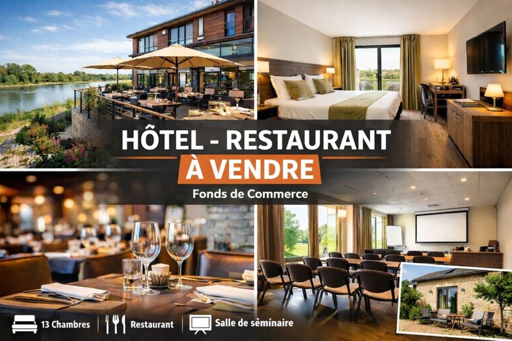   H�tel / Restaurant -13 chambres - Gite - 1 suite - Salle de s�minaire 