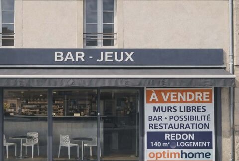 BAR � PETITE RESTAURATION � LICENCE IV � VENTE MURS LIBRES � CENTRE-VILLE REDON 35 175000 35600 Redon