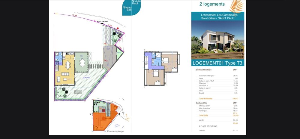 Vente Maison ORPI SAINT GILLES LES BAINS - Maison appartementÀ Vendre Saint paul