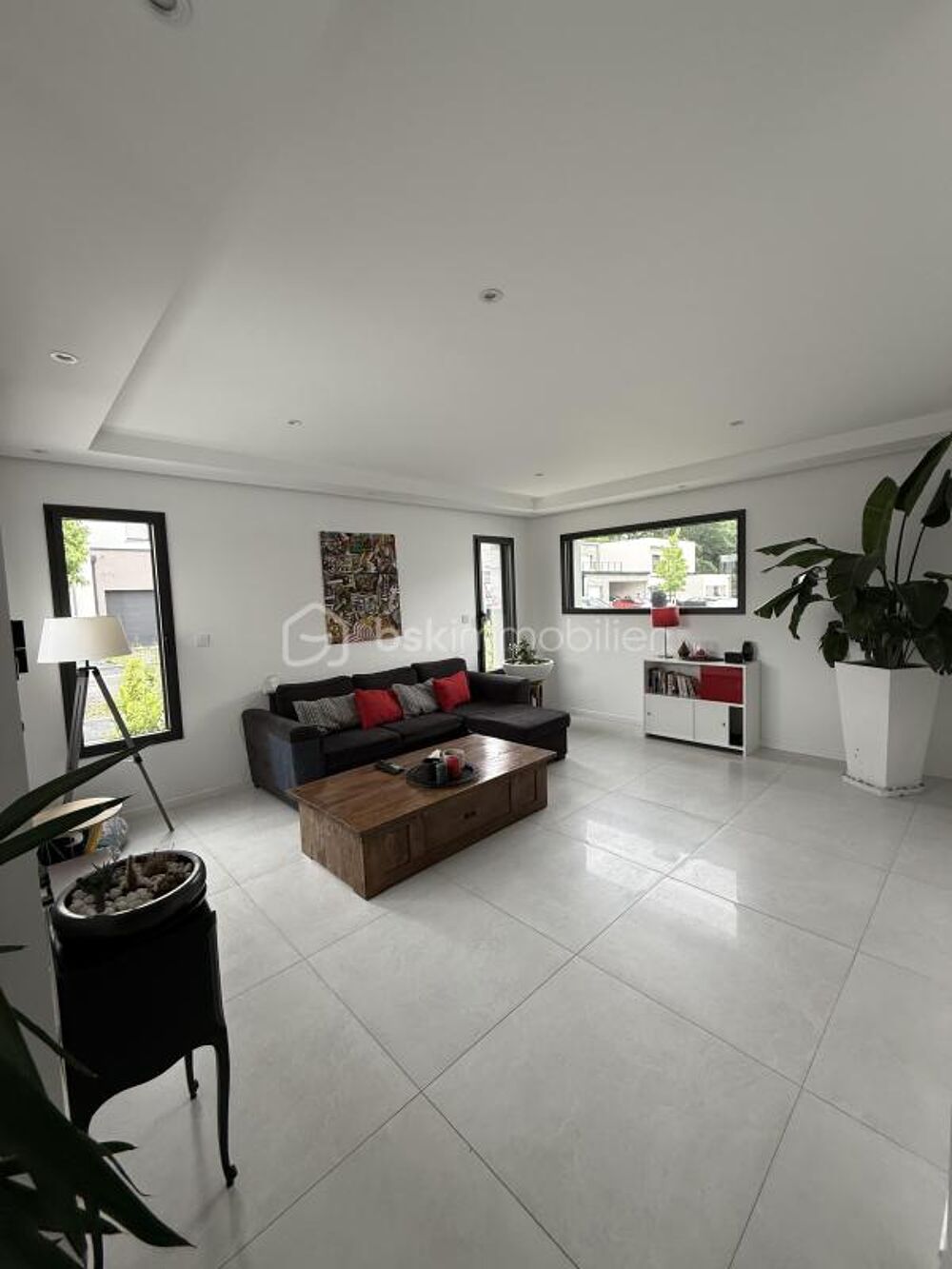 Maison contemporaine 6 pièces  142 m²  Terrain 401 m²