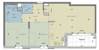  Appartement  vendre 3 pices 66 m