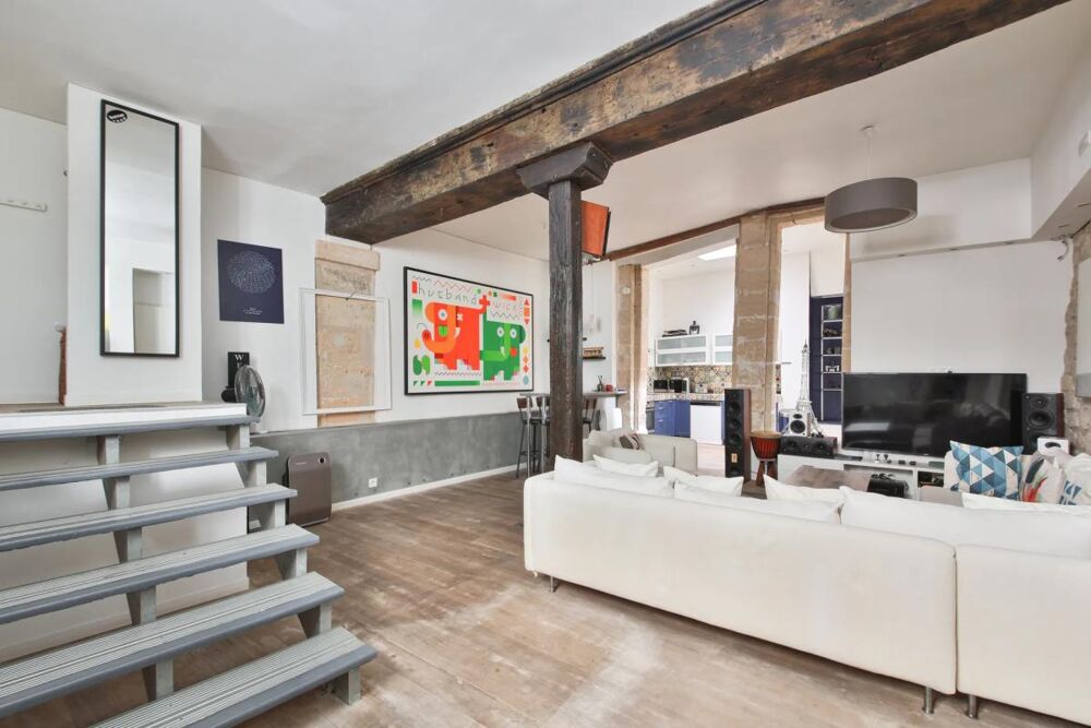 Vente Loft Loft 87 m² Paris 4e - Charme et lumière Paris 4