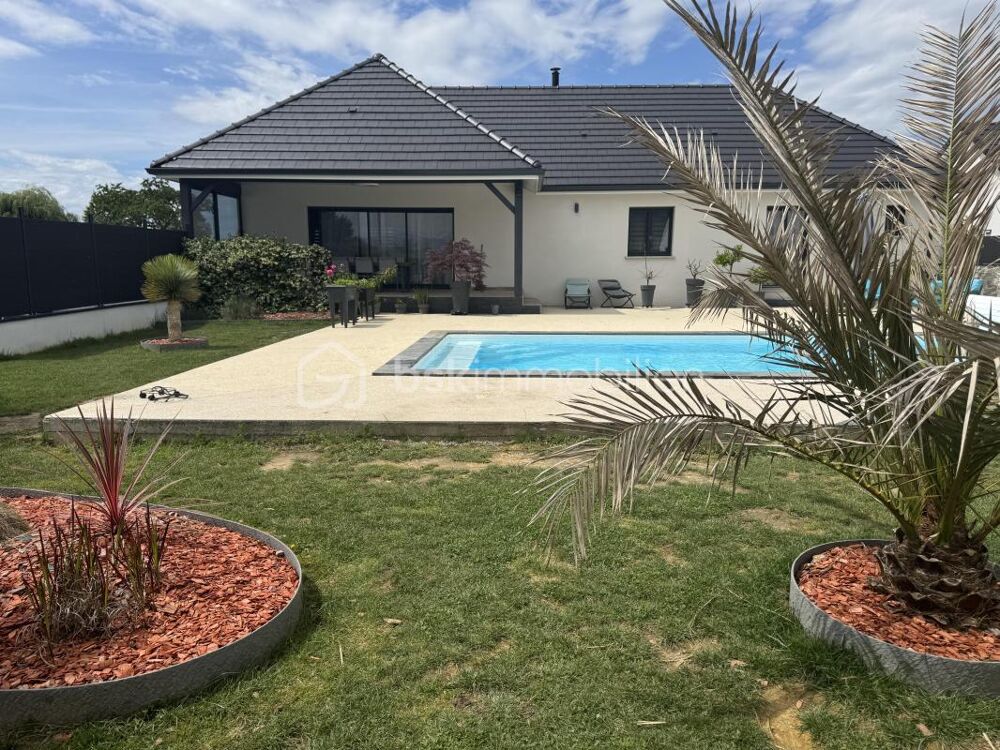 Vente Maison Maison de plain-pied avec habitation indépendante, piscine chauffée et vue sur les Pyrénées(DPE en A) Morlaas