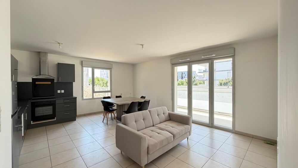 Bordeaux Ginko  Appartement T3 meublé avec balcon et parking