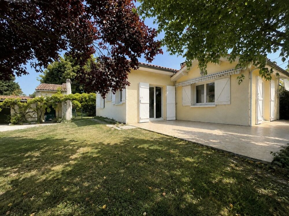 Vente Maison Saint-Laurent-Médoc – Maison de charme avec jardin arboré, garage en pierre de 80 m² et dépendance Saint laurent medoc