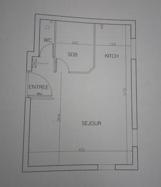  Appartement à louer 1 pièce 24 m²