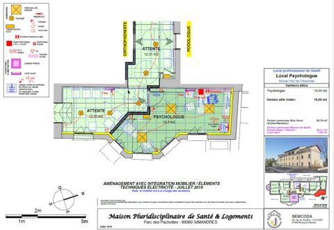 A LOUER A SIMANDRES - Cabinet 487 69360 Simandres