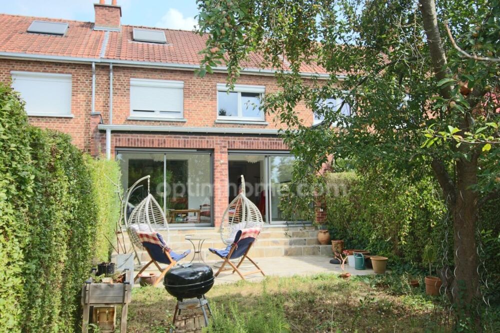 Vente Maison Hem Centre -Maison rénovée avec extension, jardin sud-ouest et possibilité de garage Hem
