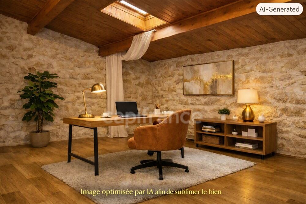 « Villespassans (34) Maison de village 58 m², 2 chambres, climatisée, petit prix »