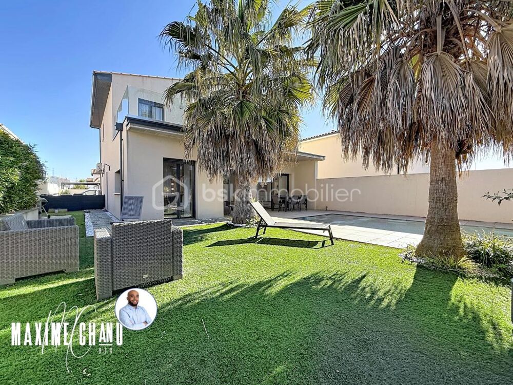 Maison contemporaine de 160 m2 avec piscine