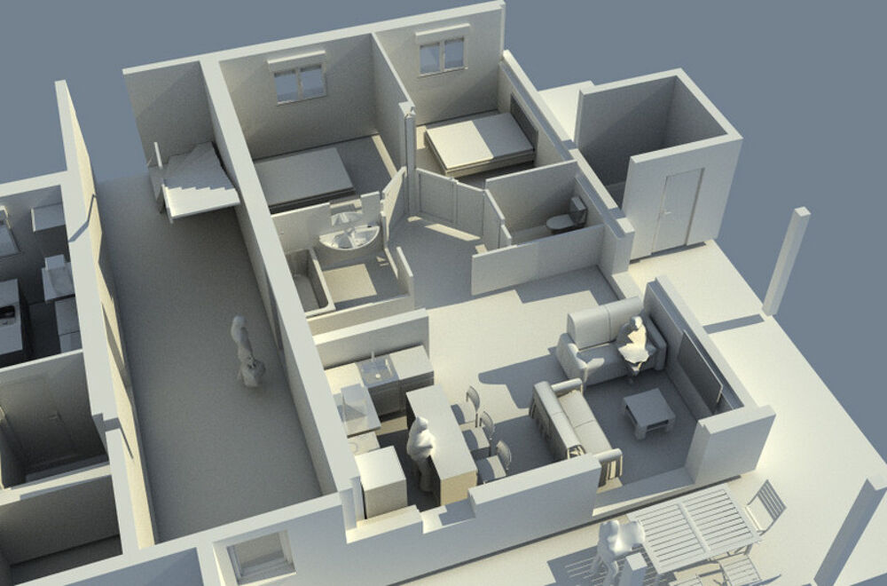 Appartement à vendre 3 pièces MARNAZ (74)