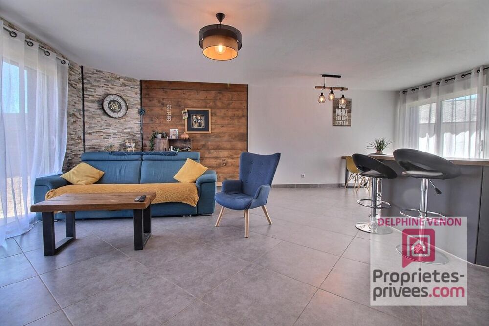 Exclusvité - Maison de plain pied classe énergie B sur un terrain de 712 m² à Saint Martin D Abbat