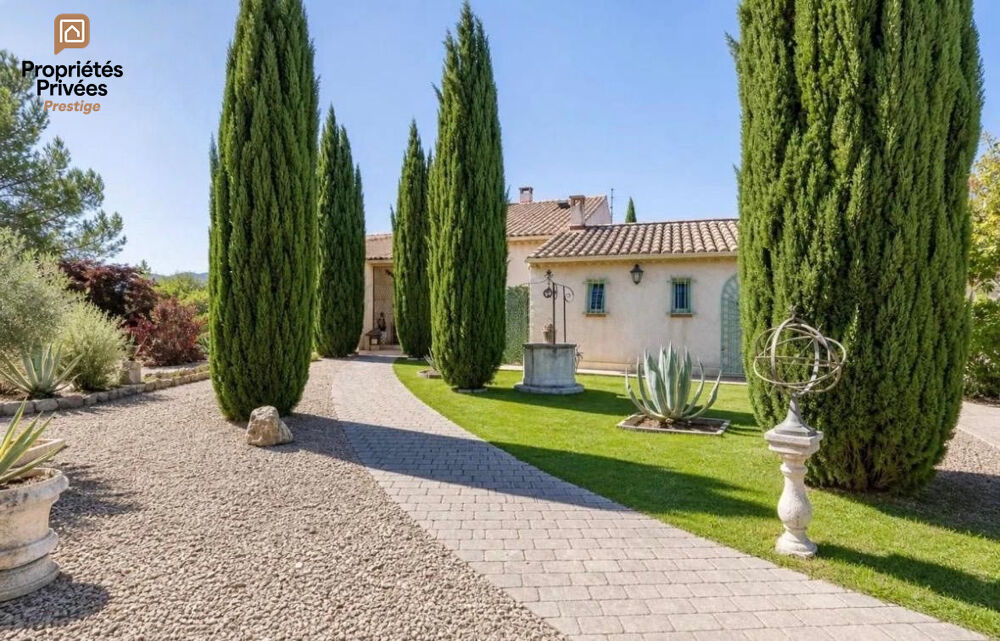 Vente Villa POURRIÈRES - 2 HABITATIONS, 207 M², PISCINE, GARAGE, TERRAIN 4 000 M² Pourrieres