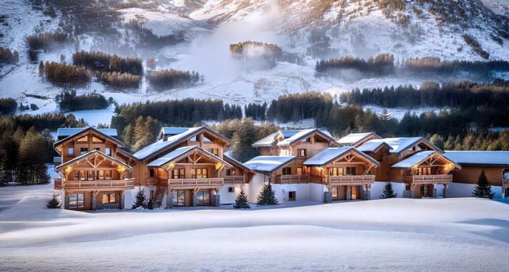 Vente Chalet SERRE CHEVALIER LE-MONETIER-LES-BAINS Chalet d'exception de 274,74 m² Le monetier les bains