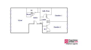  Appartement � vendre 3 pi�ces 60 m�