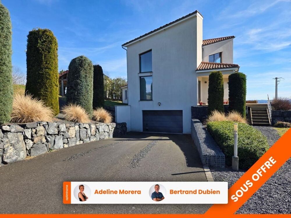 Vente Maison *** EXCLUSIVITE *** MAISON CONTEMPORAINE 3 CHAMBRES BUREAU GARAGE JARDIN *** ISSERTEAUX 63270 *** Isserteaux