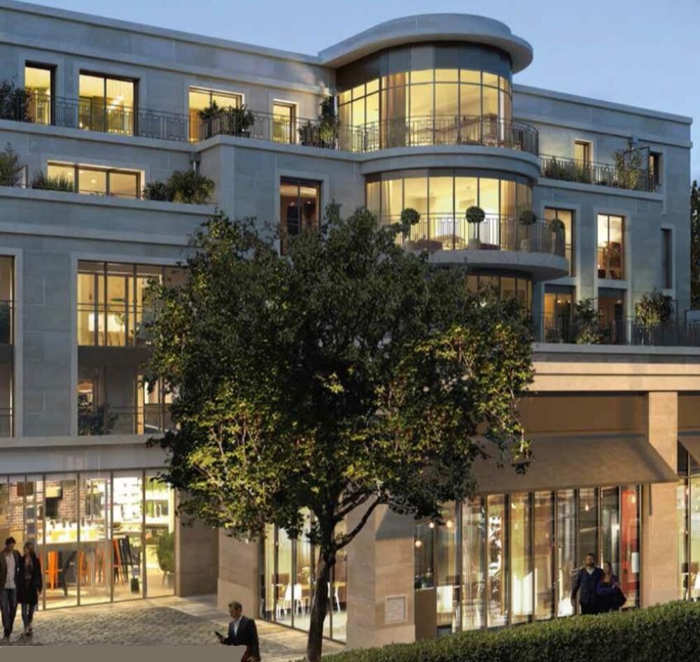 appt T4 neuf à vendre en Nue Propriété à SAINT CLOUD (92) surface habitable 96.37 m2 + 2 loggias + 2 parkings