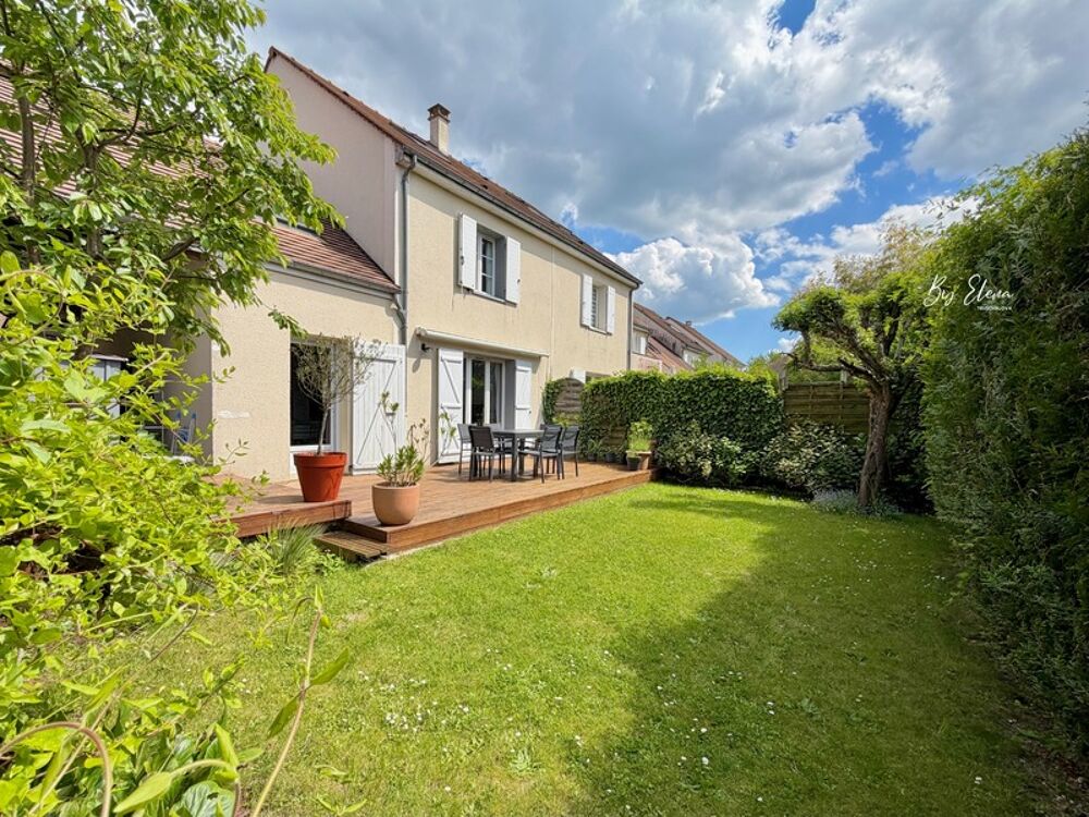 Maison de ville familiale sans travaux, 4 chambres, RER A à pied, jardin au calme sans vis-à-vis, Bussy-Saint-Georges (Seine-et-