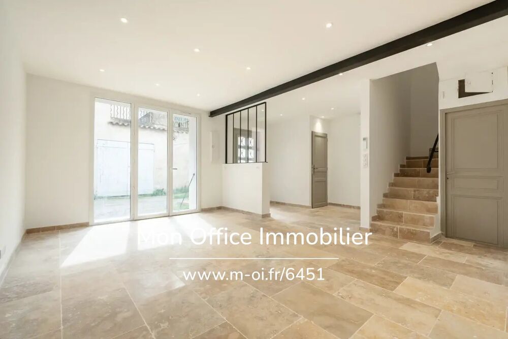 Référence : 6451-PEL. - Maison de ville rénovée 98 m²  3 chambres avec balcons  Centre de Pertuis