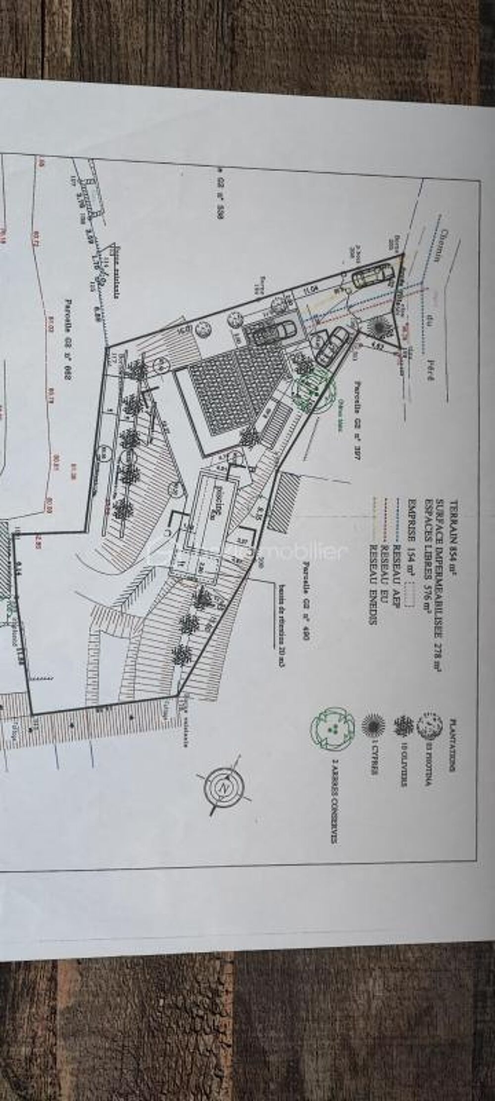 Vente Terrain Terrain constuctible 854 m2 Promoteur La motte
