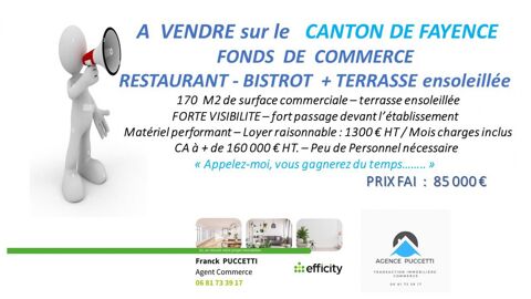 Commerces/Negoce 85000 83440 Montauroux