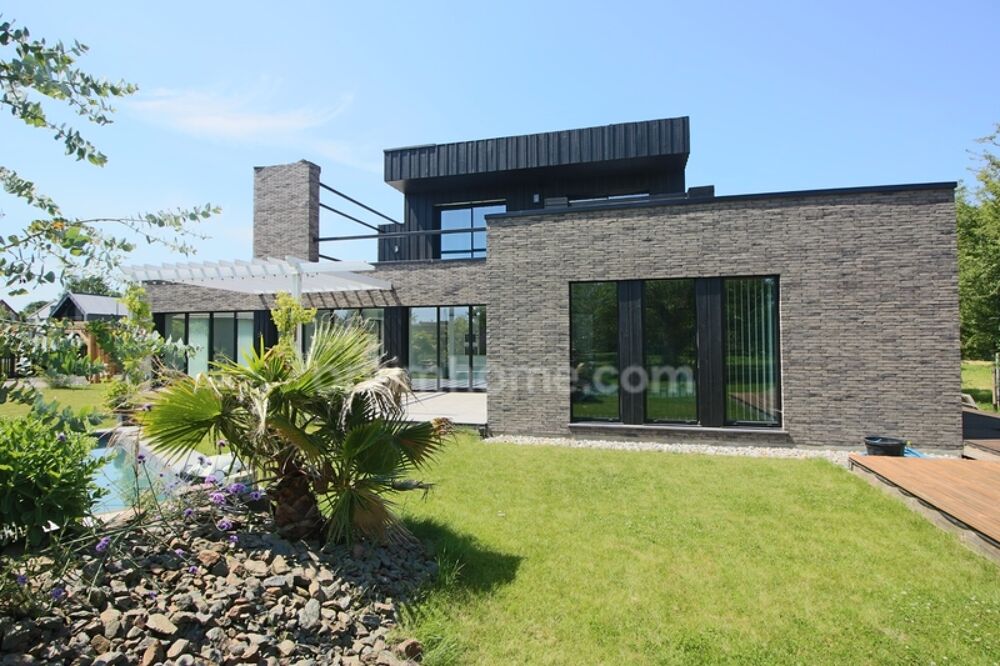 Templeuve-en-Pévèle  Maison cubique récente de 175 m²  Semi plain pied  Prestations haut de gamme
