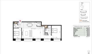  Appartement à vendre 3 pièces 80 m²