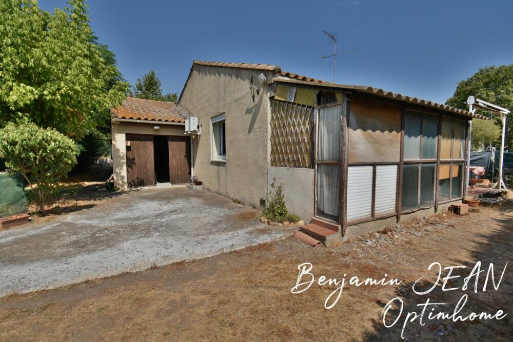 Vente Maison Maison 62m² de plain-pied au calme à 3 minutes à pied du centre-ville Serignan