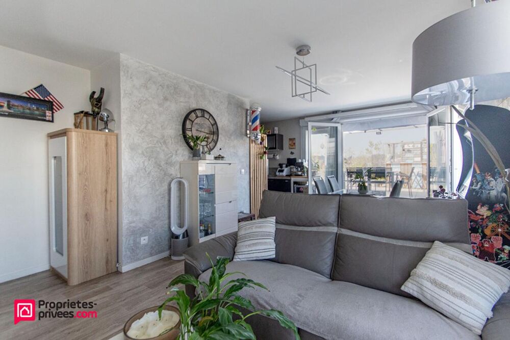 Appartement F4 84m² avec terrasse de 76m², 2 balcons + 2 parkings