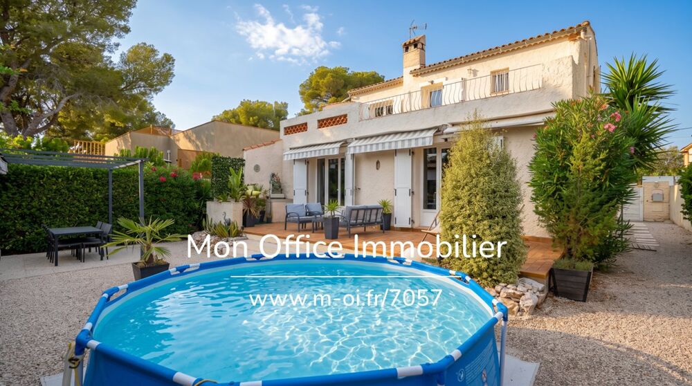 Référence : 7057-PBA - Maison Sausset Les Pins 6 pièce(s) 120 m2 avec garage et vue