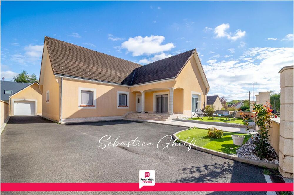 Vente Maison Romorantin-belle maison avec 4 chambres de plain-pied-garage-jardin Romorantin lanthenay