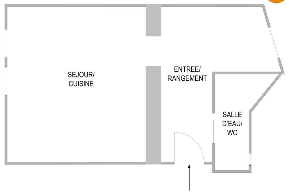 Location Appartement Studio de 27m2 à louer sur Paris 15 Paris 15