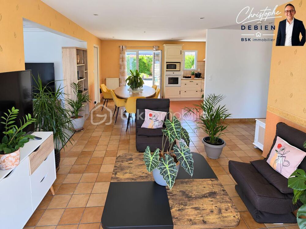 Vente Maison SAINT-FULGENT – PAVILLON PLAIN-PIED 73 M² – 2 CHAMBRES – GARAGE – JARDIN – CENTRE-BOURG Saint fulgent