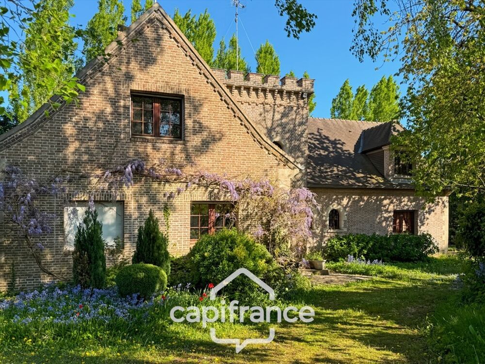 Maison de caractère style manoir  258 m²  Parc arboré  Allée privative  Fort potentiel
