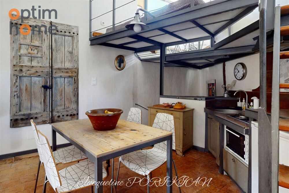 CHarlant T2 en duplex au coeur de LOURMARIN (84)- authenticité et charmeC