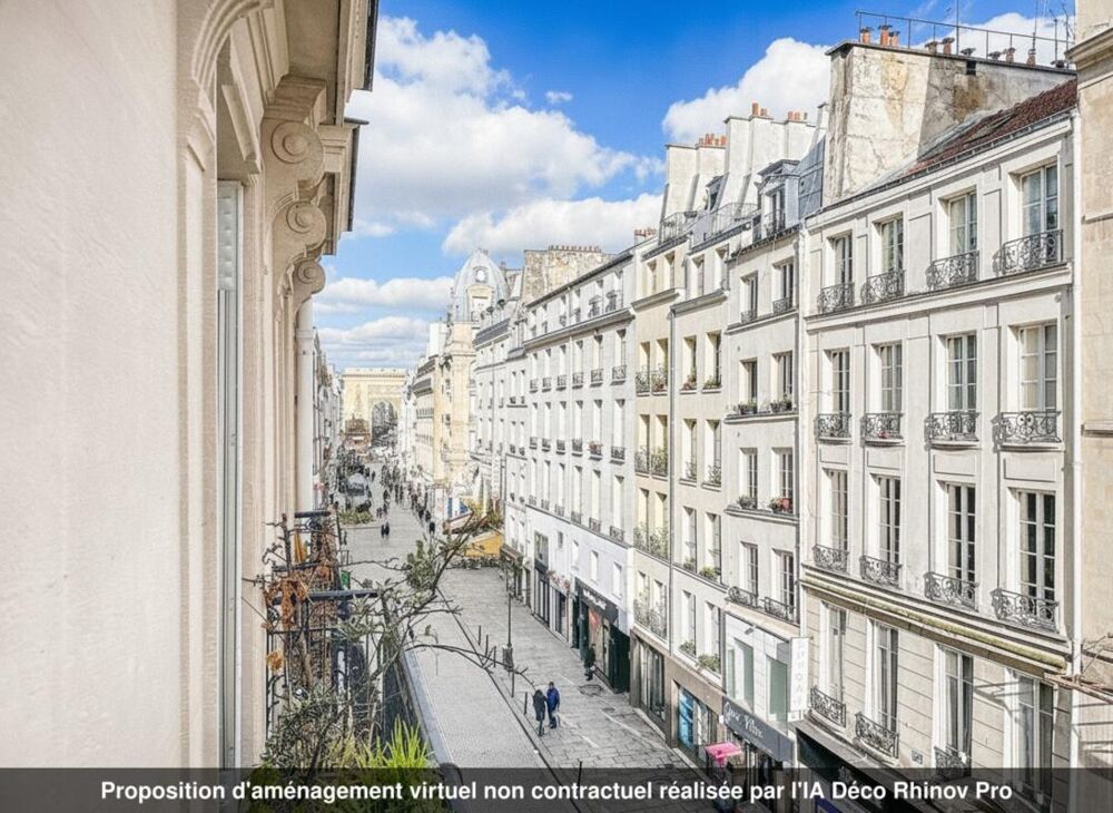 Vente Appartement Sentier - Bonne Nouvelle : Appartement 4 pièces calme et lumineux en étage élevé, avec balcons Paris 2