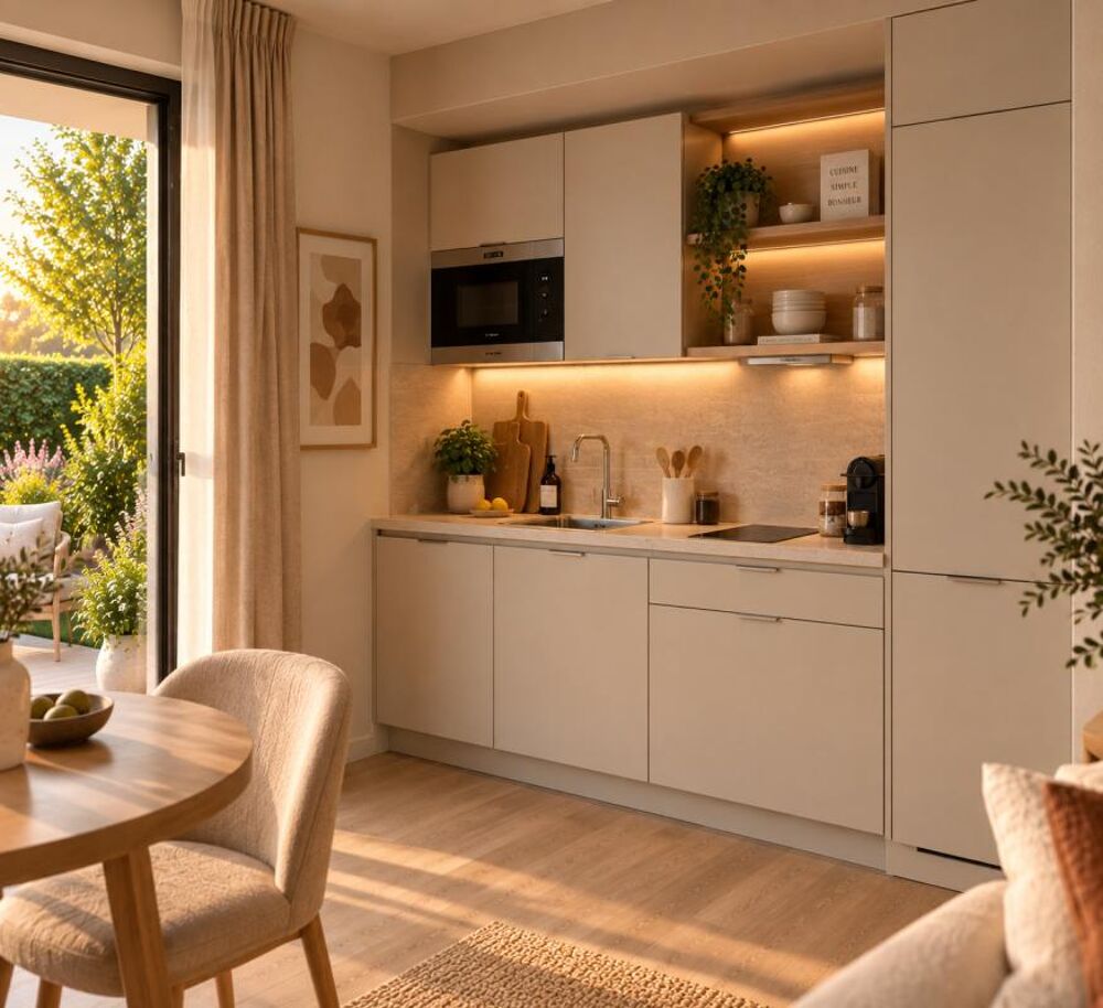 Vente Appartement Beau T1 bien agencé avec terrasse et jardin privatif proche du centre ville Deauville