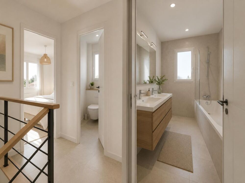SAUVIAN - Villa individuelle neuve 81m² avec garage et jardin