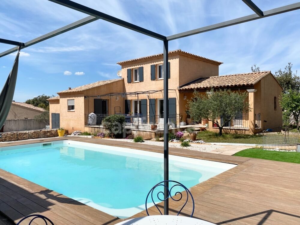 Vente Villa Maison à vendre 5 minutes d'Uzès : Villa lumineuse T5 116 m2 avec piscine, garage, terrain 1200m2 Uzes