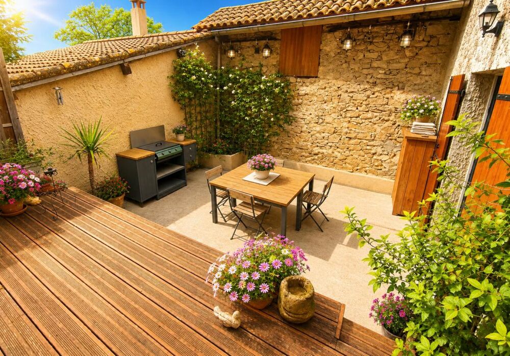 Vente Maison BEDARRIDES: MAISON DE VILLE AVEC GARAGE ET EXTERIEUR Bedarrides
