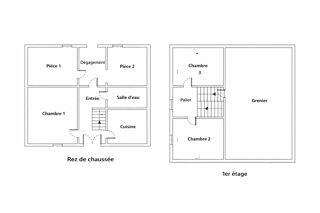  Maison � vendre 4 pi�ces 99 m�