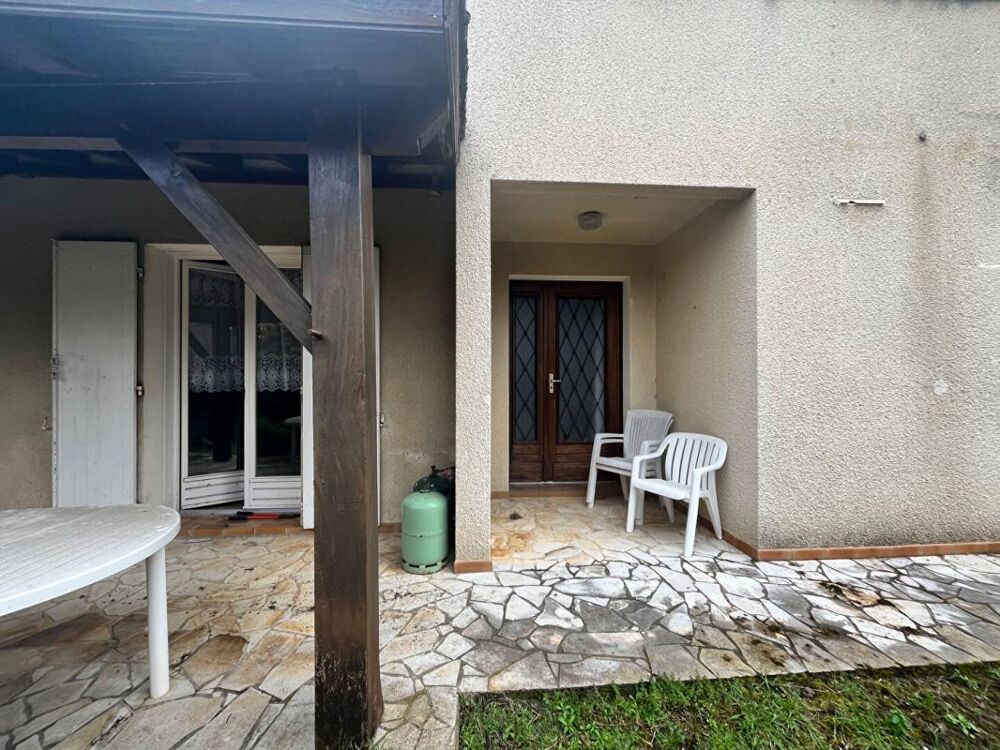 maison mitoyenne 3 chambres, jardin de 310 m2