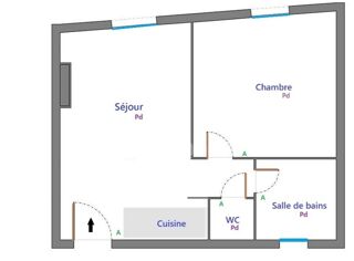  Appartement � vendre 2 pi�ces 31 m�