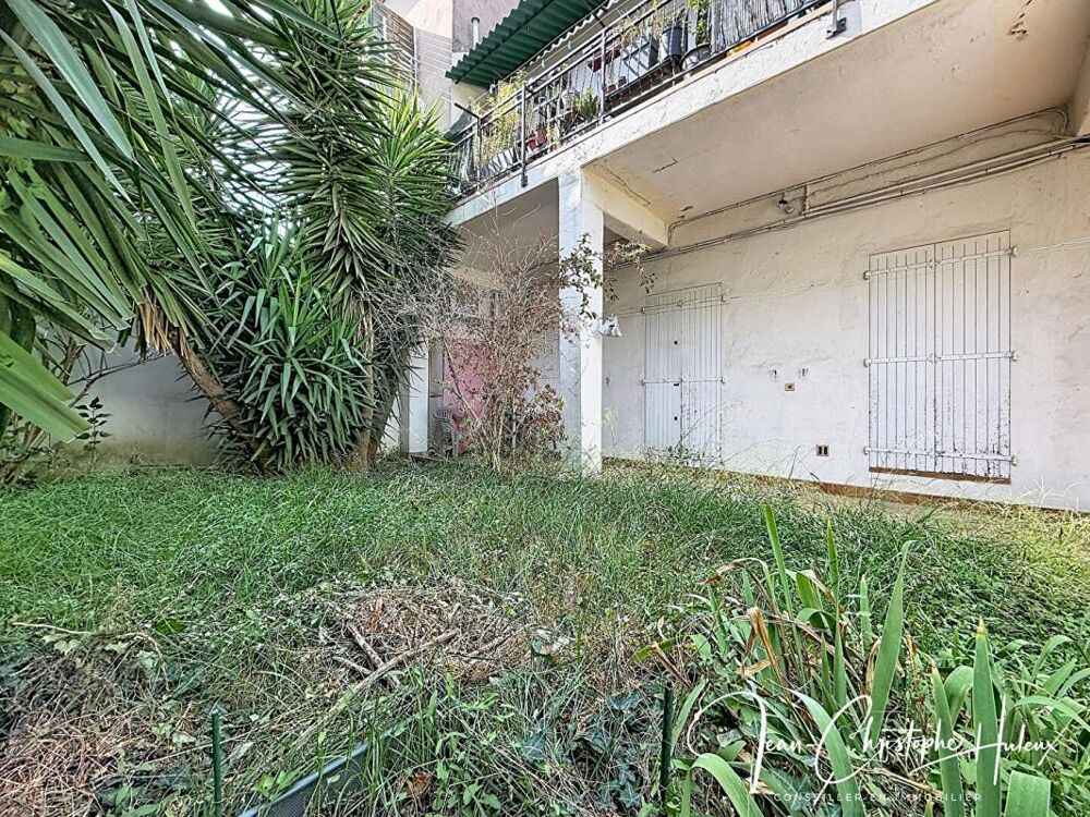 Appartement Nimes 3 pièce(s) 55 m2 loué av terrasse et jardin
