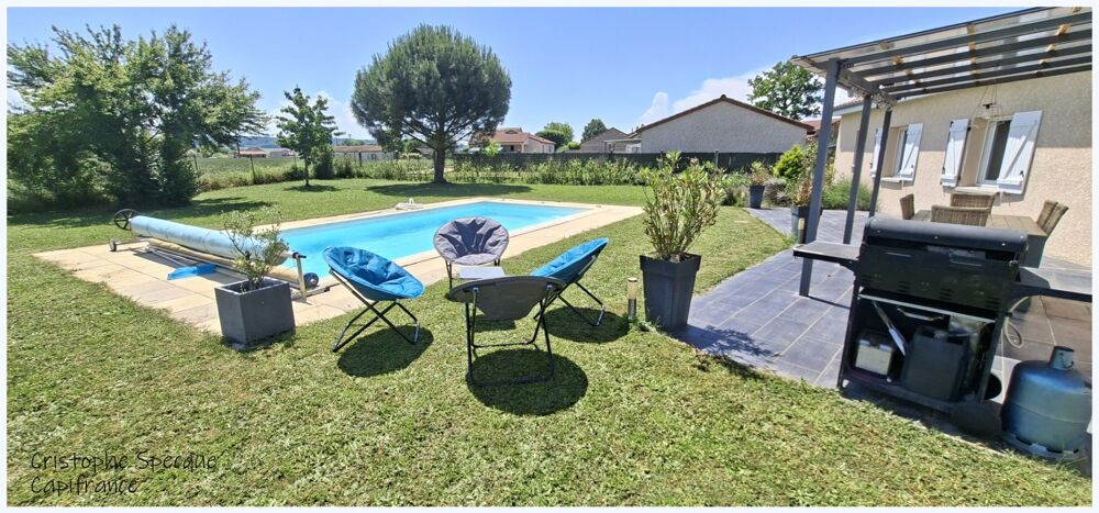 Vente Maison Plain-pied lumineux avec piscine dans secteur calme Randan