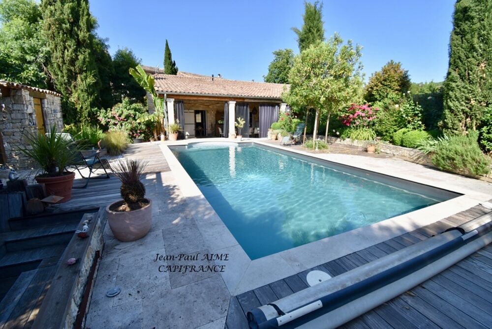 Vente Propriété/Château GARD - PROPRIÉTÉ DE CARACTÈRE – DEUX MAISONS EN PIERRE – VILLAGE CLASSÉ – RIVIERES (30) Rivieres