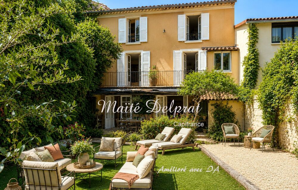 Buis-les-Baronnies  Maison de village de 139 m² avec jardin, 4 chambres, 2 garages, dépendance et vue sur le Pic Saint-Julien